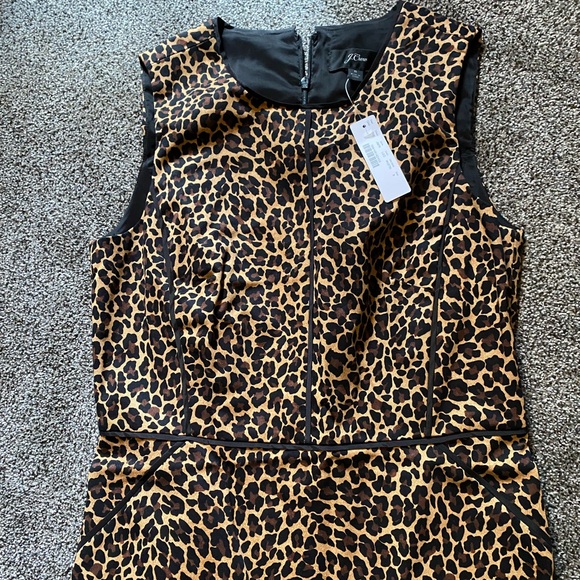 J crew sheath dress in bi stretch cotton - Picture 3 of 5